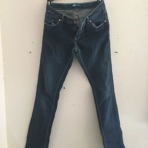 Dark blue levis